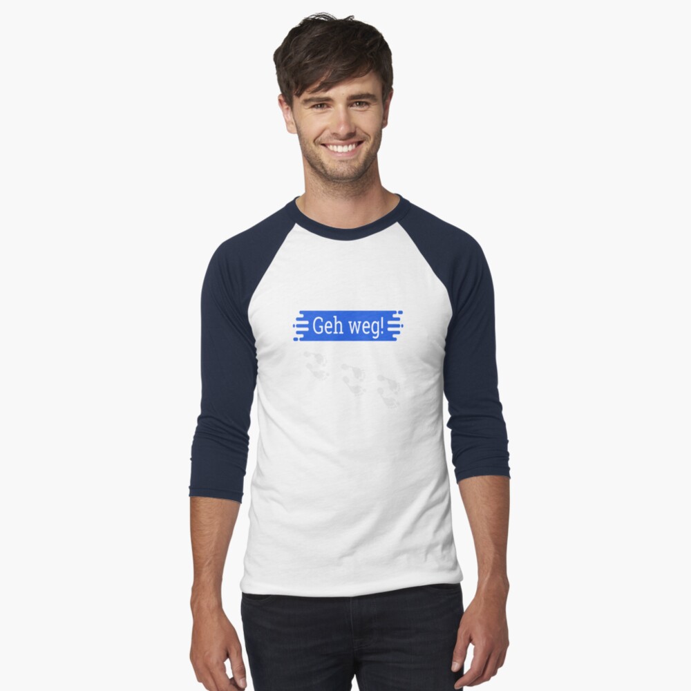 Artikel-Vorschau von Baseballshirt mit 3/4-Arm, designt und verkauft von Kobeko.