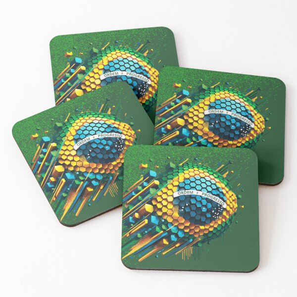 Item preview, Brazil Flag designed and sold by maistendencias.