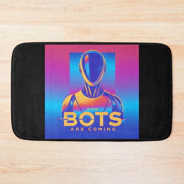 Item preview, the bots are coming designed and sold by TEEJAMBOREE.