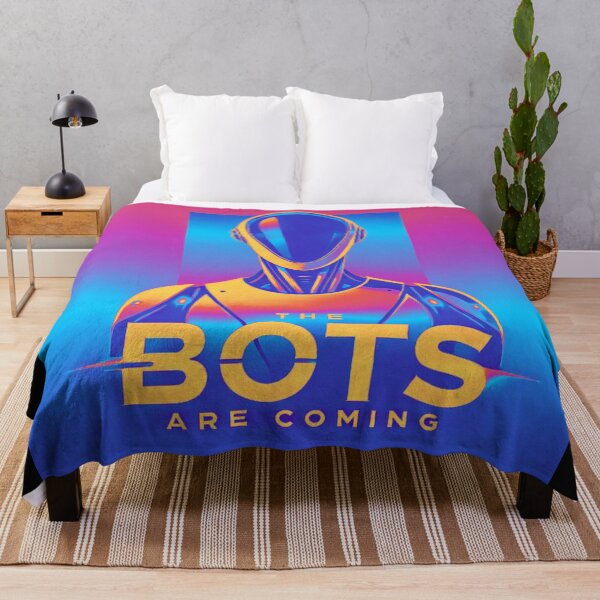 Item preview, the bots are coming designed and sold by TEEJAMBOREE.