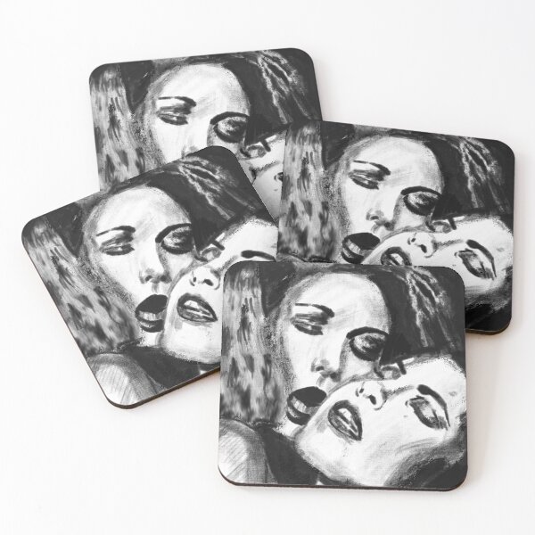 Item preview, Bloody kisses album cover digital drawing designed and sold by Blubglubfish1.