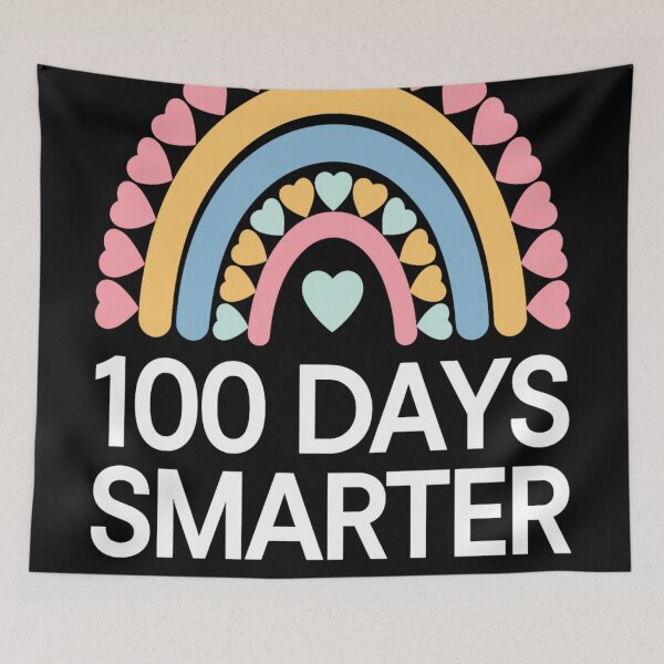 Item preview, 100 Days of School 100 Days Smarter designed and sold by KitonicTees.