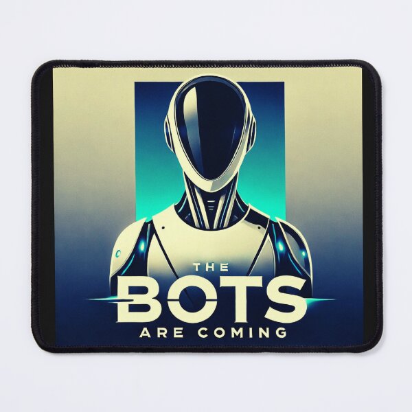 Item preview, the bots are coming designed and sold by TEEJAMBOREE.