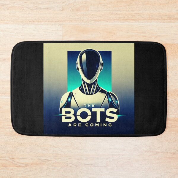 Item preview, the bots are coming designed and sold by TEEJAMBOREE.