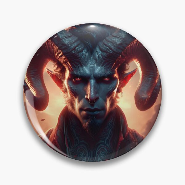 Item preview, Tiefling designed and sold by GalleryBrisArt.