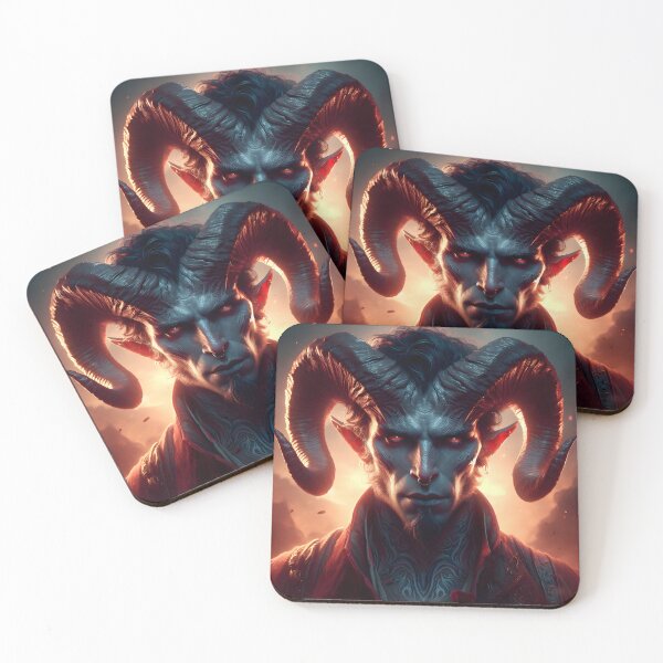 Item preview, Tiefling designed and sold by GalleryBrisArt.
