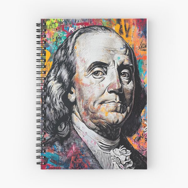 Item preview, Benjamin Franklin Graffiti Art designed and sold by NeonEdge.