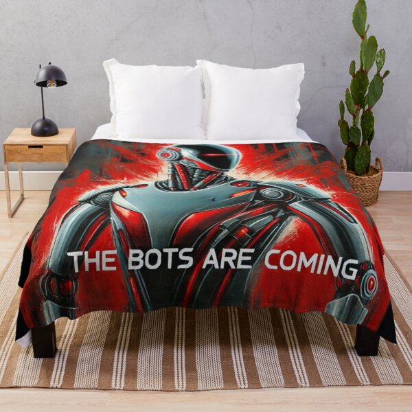 Item preview, the bots are coming designed and sold by TEEJAMBOREE.