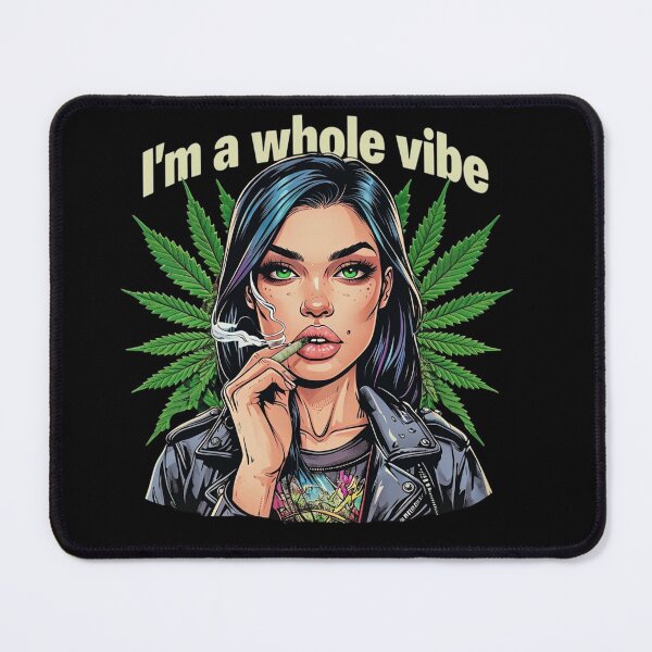 Item preview,  Im a whole Vibe marijuana 420 design  designed and sold by EccentricsByE.