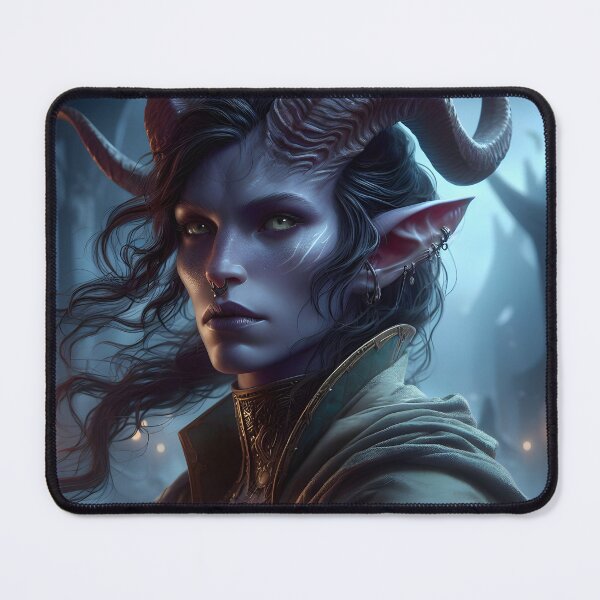 Item preview, Tiefling designed and sold by GalleryBrisArt.