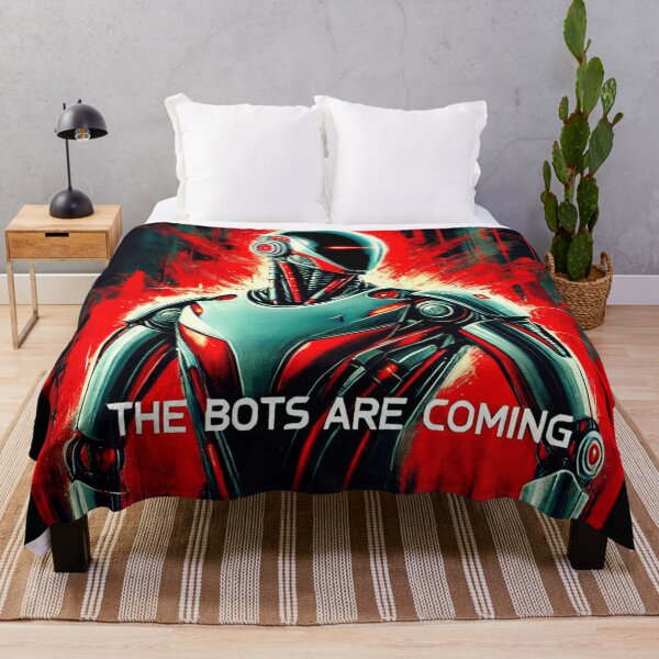Item preview, the bots are coming designed and sold by TEEJAMBOREE.
