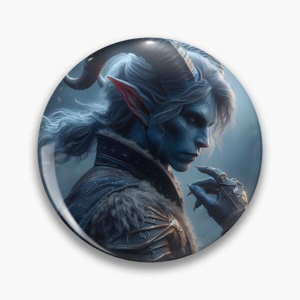 Item preview, Tiefling designed and sold by GalleryBrisArt.