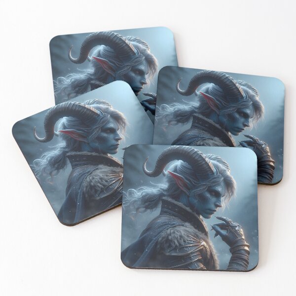 Item preview, Tiefling designed and sold by GalleryBrisArt.