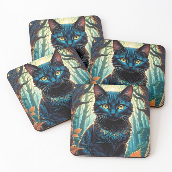Item preview, Gato en el bosque-5 designed and sold by bozzycat.