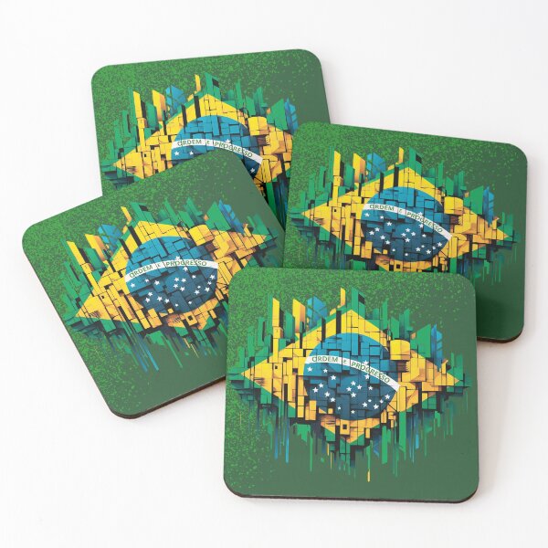 Item preview, Brazil Flag designed and sold by maistendencias.