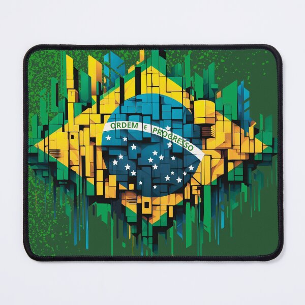 Item preview, Brazil Flag designed and sold by maistendencias.