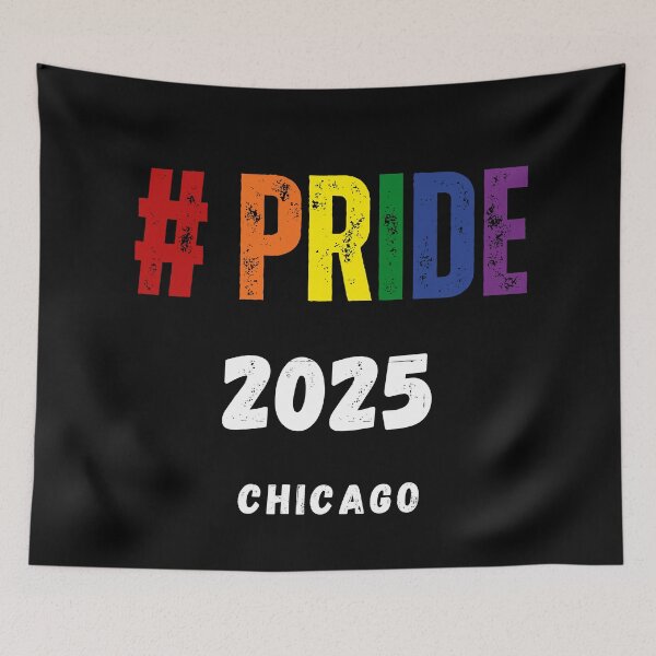 Item preview, Pride Chicago 2025, Chicago Pride 2025, Pride festival, Gay Festival, Pride 2025, Pride, Equal Rights,  designed and sold by PrideBeProud.