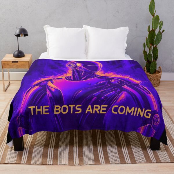 Item preview, the bots are coming designed and sold by TEEJAMBOREE.
