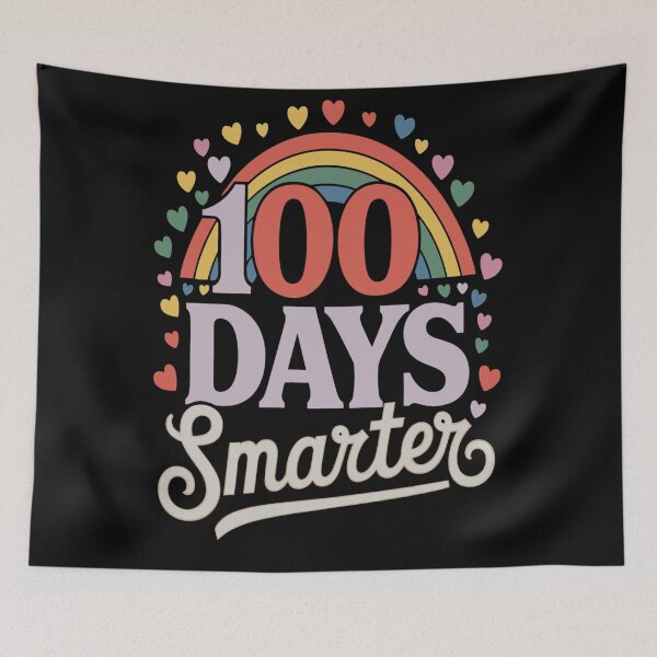 Item preview, 100 Days of School 100 Days Smarter designed and sold by KitonicTees.