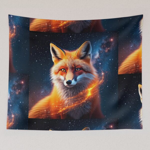 Item preview, Celestial Fox designed and sold by Unwind-Art-Work.