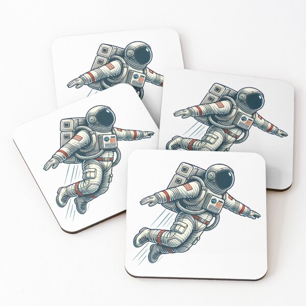 Item preview, Zero-Gravity Adventure: The Soaring Astronaut designed and sold by Astral-Artisan.