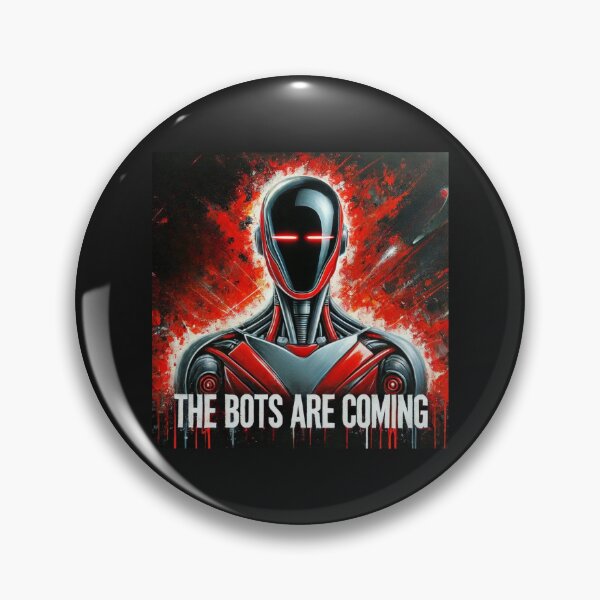 Item preview, the bots are coming designed and sold by TEEJAMBOREE.