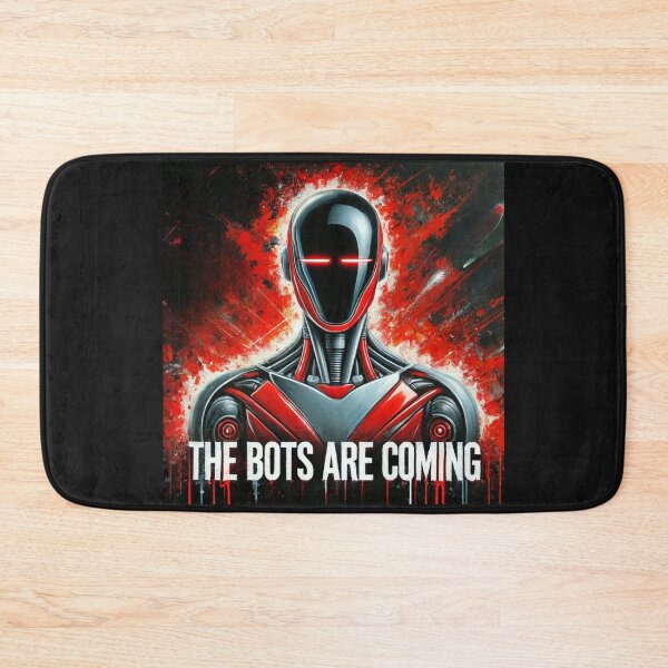 Item preview, the bots are coming designed and sold by TEEJAMBOREE.
