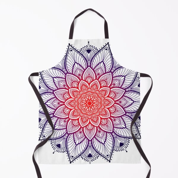 Item preview, mandala black-blue-red gradient designed and sold by emanscorfna.