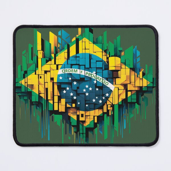 Item preview, Brazil Flag designed and sold by maistendencias.