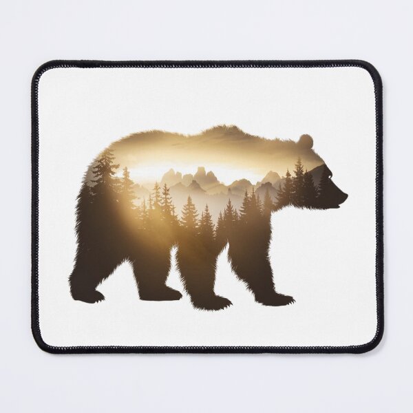Item preview, Bear and mountains, Wild and free, Freedom, Majestic, Independece designed and sold by KolorellaS.