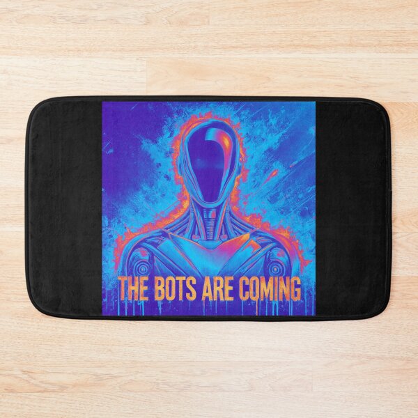 Item preview, the bots are coming designed and sold by TEEJAMBOREE.