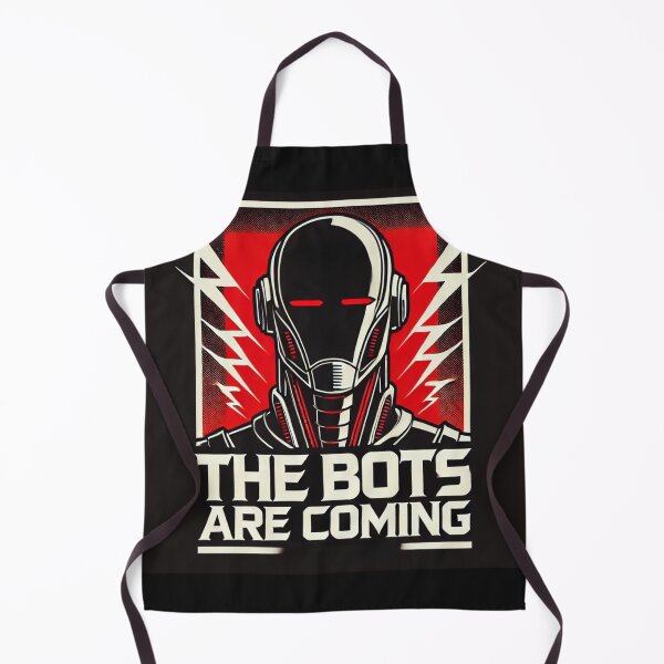 Item preview, the bots are coming designed and sold by TEEJAMBOREE.