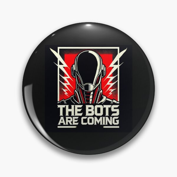 Item preview, the bots are coming designed and sold by TEEJAMBOREE.