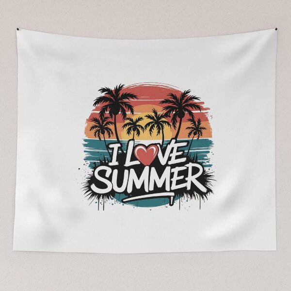 Item preview, I Love Summer designed and sold by OskarArts.