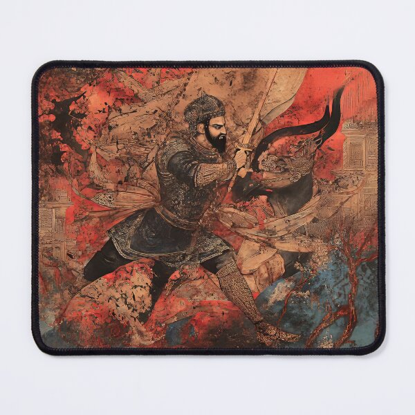 Item preview, Epic Historical Warrior Illustration designed and sold by PersiaArts.