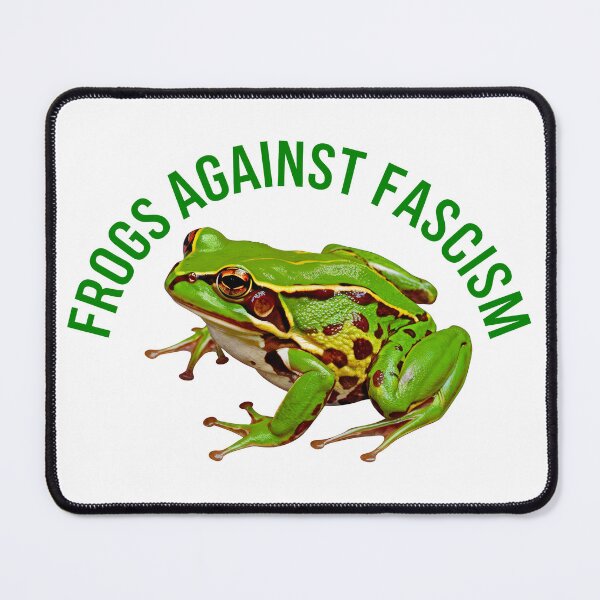 Item preview, Frogs Against Fascism designed and sold by Angry Swan Designs.