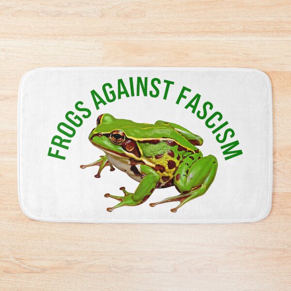 Item preview, Frogs Against Fascism designed and sold by Angry Swan Designs.
