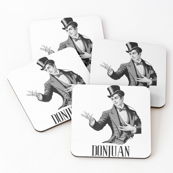 Item preview, Donjuan Classic T-Shirt - Essential Shirt - Stickers Black White designed and sold by AllYoursShop.
