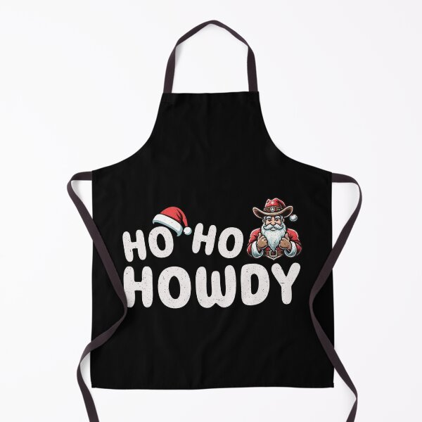 Item preview, Santa Claus Cowboy Ho Ho Howdy designed and sold by LuminOrb.