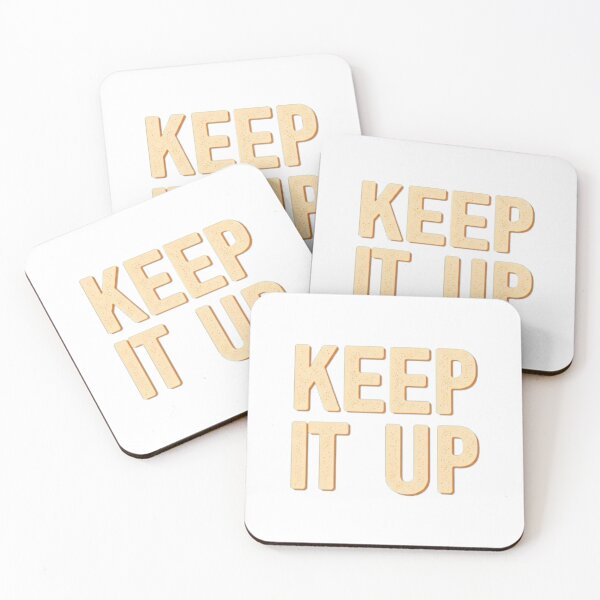 Item preview, Motivational Typography Design - "Keep It Up" designed and sold by CanvasWhimsy.