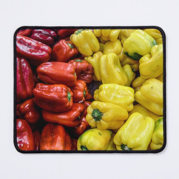 Item preview, red and yellow market peppers designed and sold by felipequeiroz.