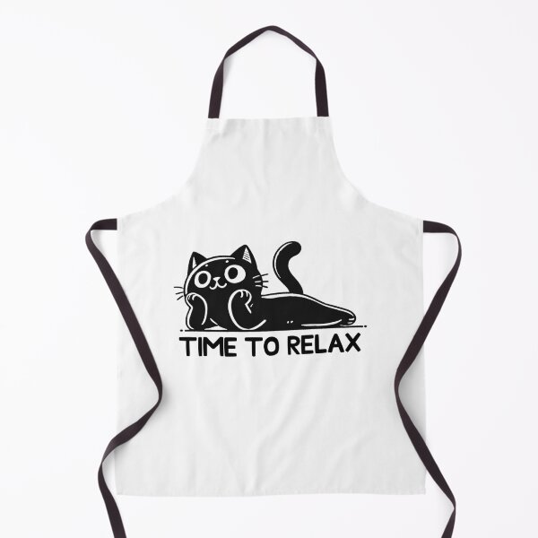 Item preview, Relax Black Cat designed and sold by Ruen-k.