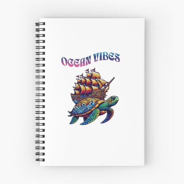 Item preview, Ocean Vibes - Ship and Turtle Maritime Design designed and sold by ClothingByLenni.