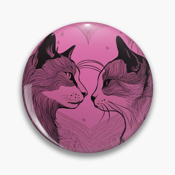 Item preview, Cat's love, Cat Love. Cats lover, Cat, Cats, black cats, love designed and sold by GOLDENGARDENART.