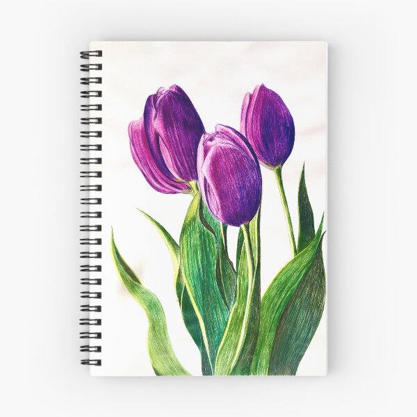 Item preview, Purple tulips in the wind designed and sold by Carina  Defilipe.