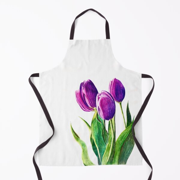 Item preview, Purple tulips in the wind designed and sold by Carina Defilipe.