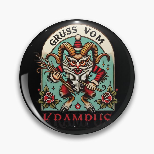 Item preview, Gruss Vom Krampus Holiday Spirit designed and sold by LuminOrb.