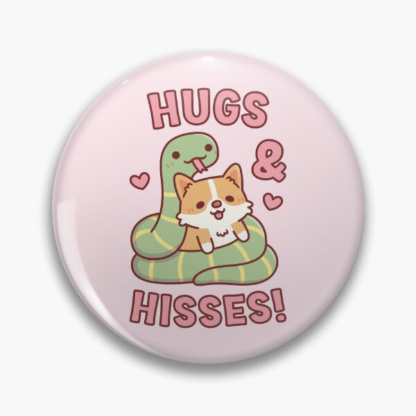 Item preview, Cute Snake With Corgi Hugs & Hisses Funny designed and sold by rustydoodle.