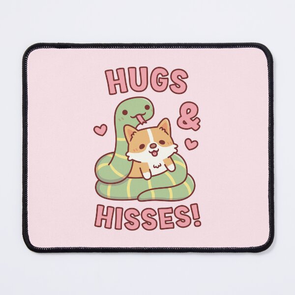 Item preview, Cute Snake With Corgi Hugs & Hisses Funny designed and sold by rustydoodle.