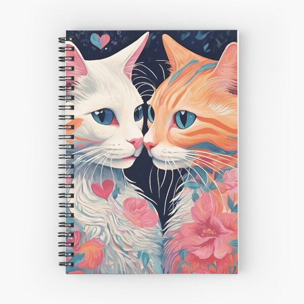Item preview, Flower, Cat's love, Cat Love. Cats lover, Cat, Cats, black cats, love designed and sold by GOLDENGARDENART.
